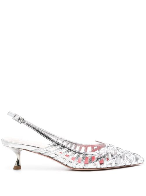 I LOVE VIVIER LEATHER SLINGBACK PUMPS