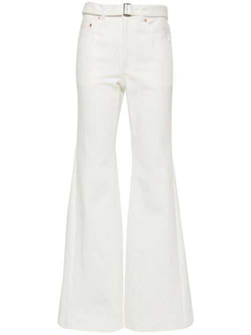 DENIM FLARED JEANS