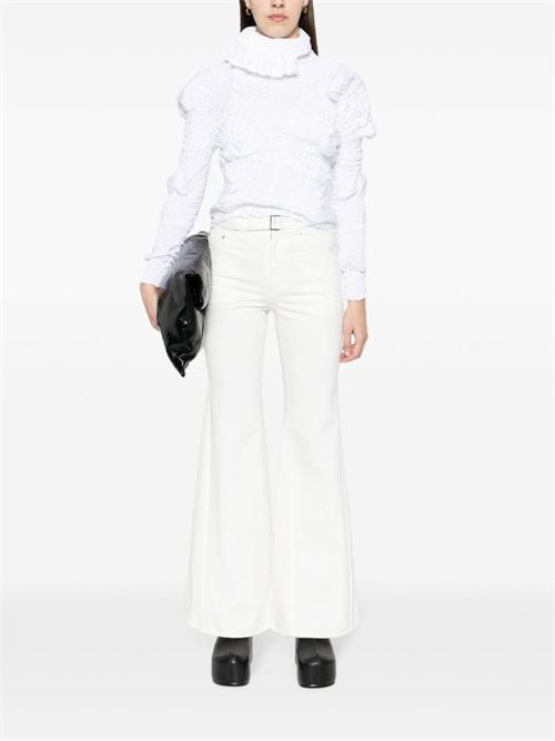 DENIM FLARED JEANS