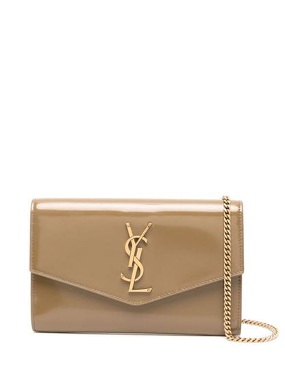 UPTOWN LEATHER WALLET ON CHAIN