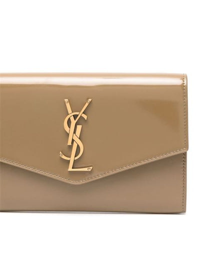 UPTOWN LEATHER WALLET ON CHAIN