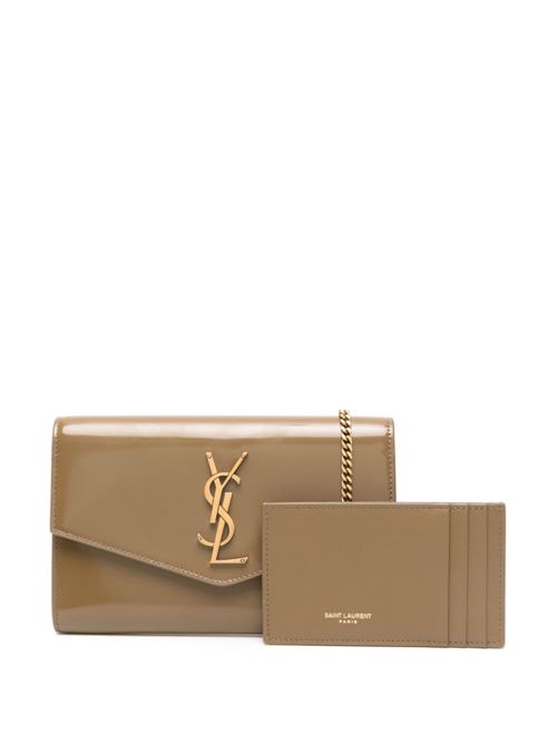 UPTOWN LEATHER WALLET ON CHAIN