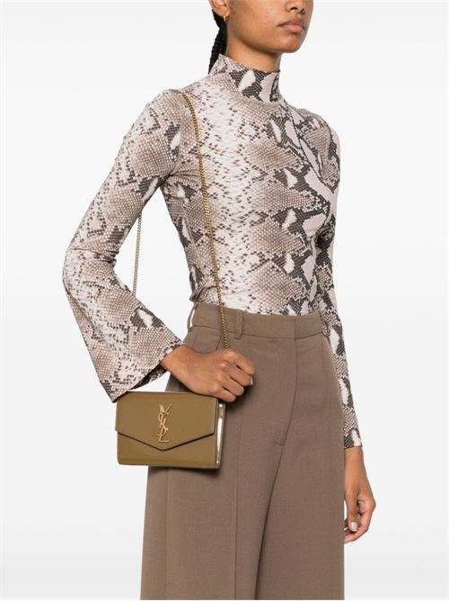 UPTOWN LEATHER WALLET ON CHAIN