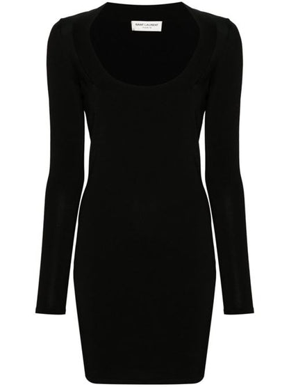 KNITTED MINI DRESS