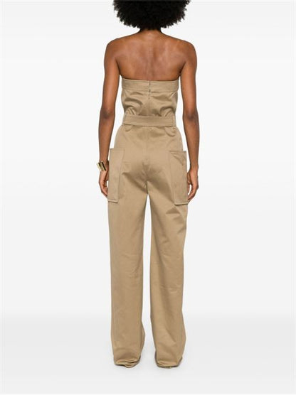 COTTON GABARDINE JUMPSUIT