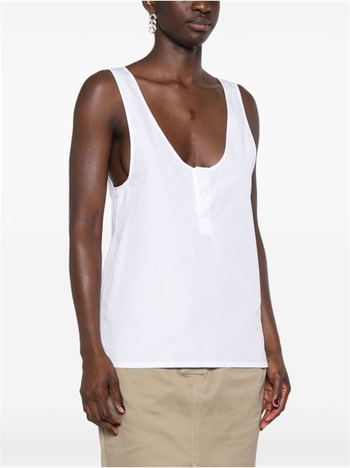 COTTON POPLIN TOP