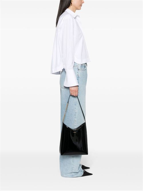 RENDEZ-VOUS PATENT LEATHER HOBO BAG