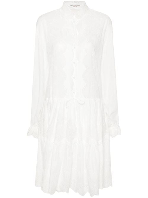 EMBROIDERED SHIRT DRESS