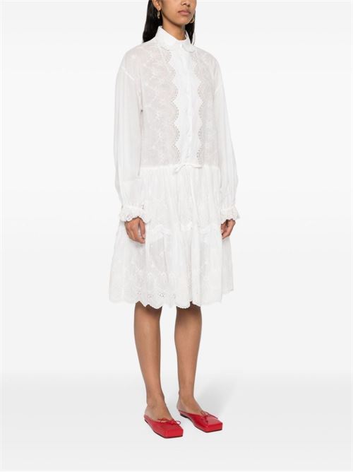 EMBROIDERED SHIRT DRESS