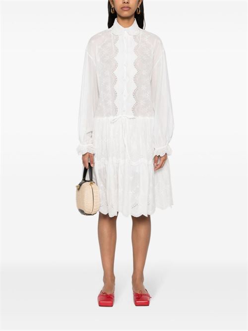 EMBROIDERED SHIRT DRESS