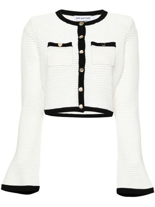CROCHET CROPPED CARDIGAN