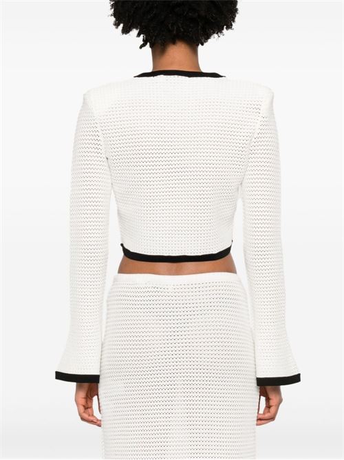 CROCHET CROPPED CARDIGAN