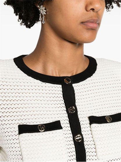 CROCHET CROPPED CARDIGAN