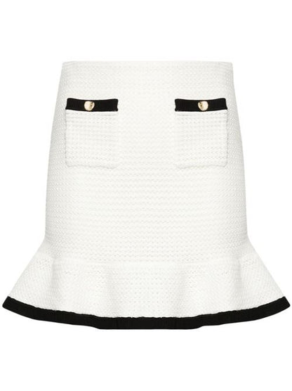 CROCHET MINI SKIRT