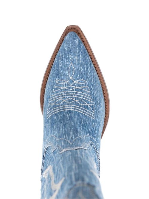 DENIM TEXAN BOOTS