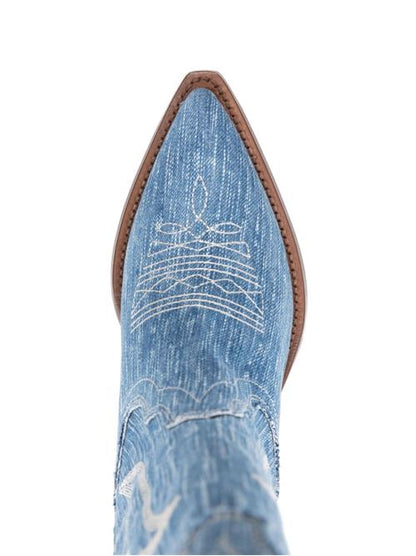 DENIM TEXAN BOOTS