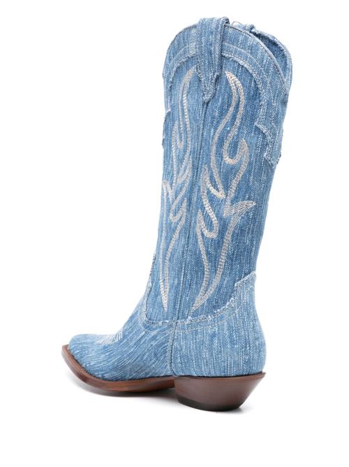 DENIM TEXAN BOOTS