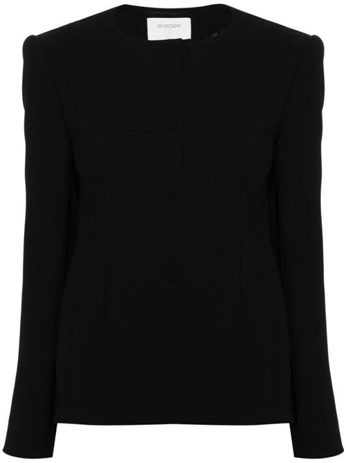 TAILORED COLLARLESS JACKET