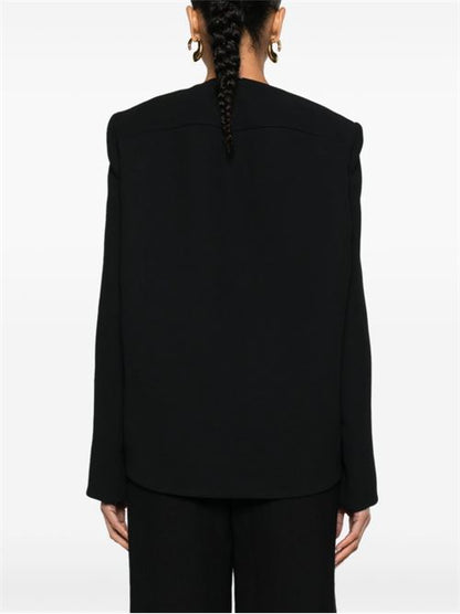 TAILORED COLLARLESS JACKET