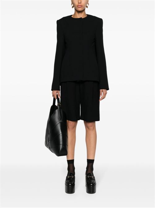 TAILORED COLLARLESS JACKET