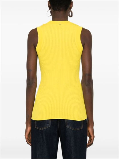 RIBBED COTTON TANK TOP