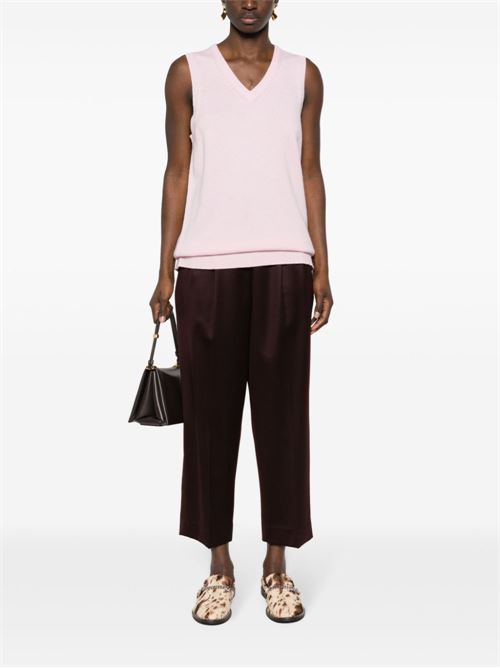 V-NECKED WOOL VEST