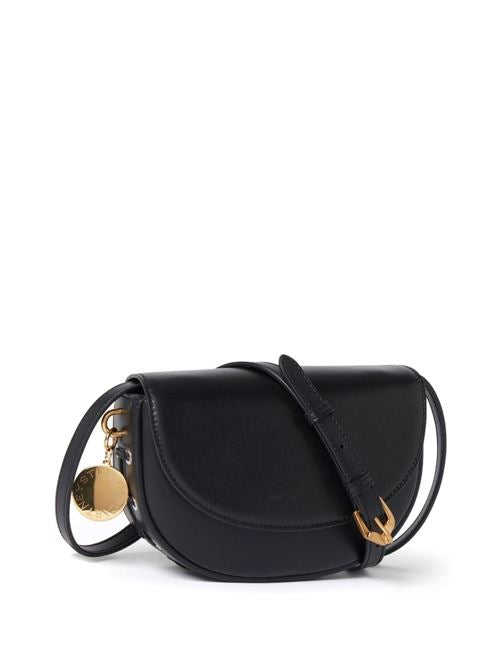 FRAYME FLAP-DETAIL SHOULDER BAG