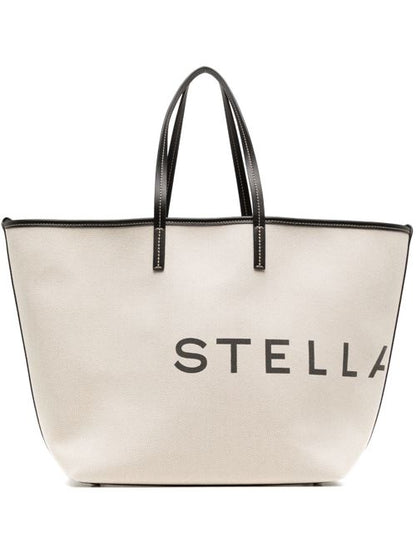 LOGO CANVAS TOTE BAG