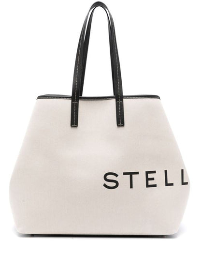 LOGO CANVAS TOTE BAG