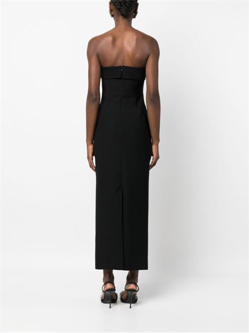 STRAPLESS EVENING GOWN LONG DRESS