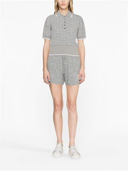 TWEED COTTON SHORTS