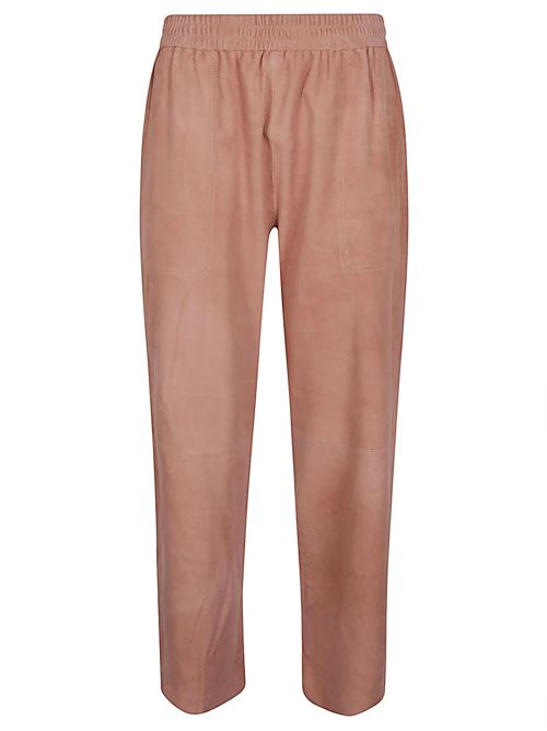SUEDE LEATHER TROUSERS