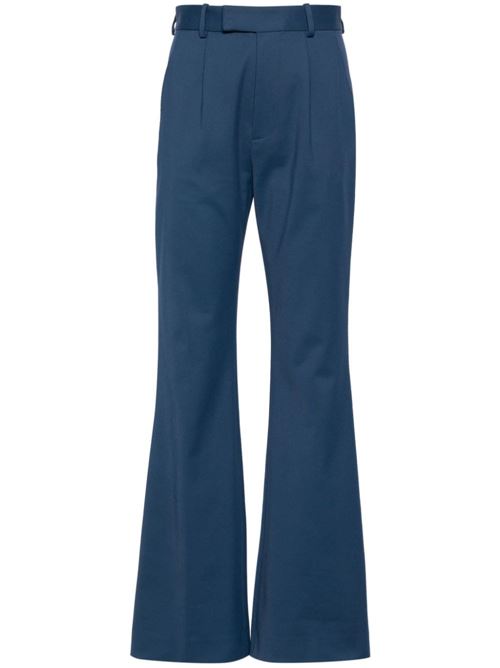 HIGH-WAISTED FLARED TROUSERS