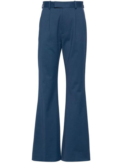 HIGH-WAISTED FLARED TROUSERS