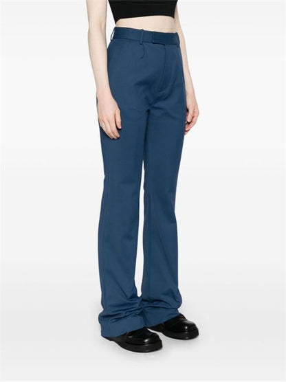 HIGH-WAISTED FLARED TROUSERS