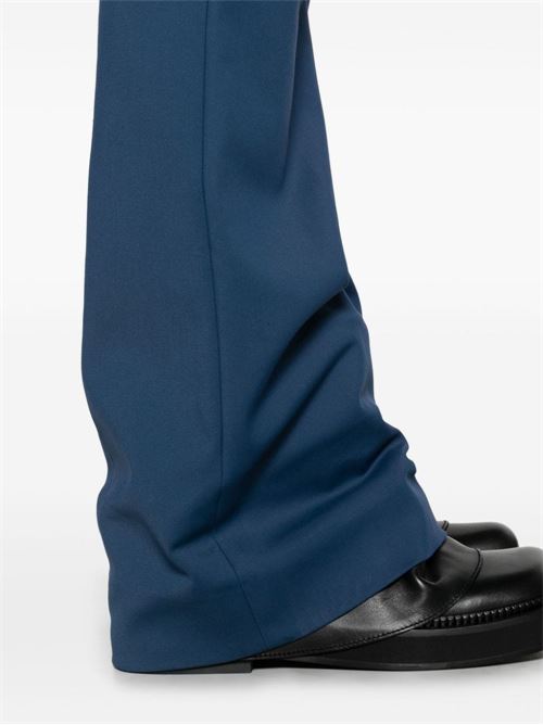 HIGH-WAISTED FLARED TROUSERS
