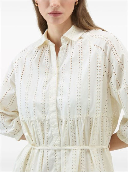 COTTON SHIRT DRESS