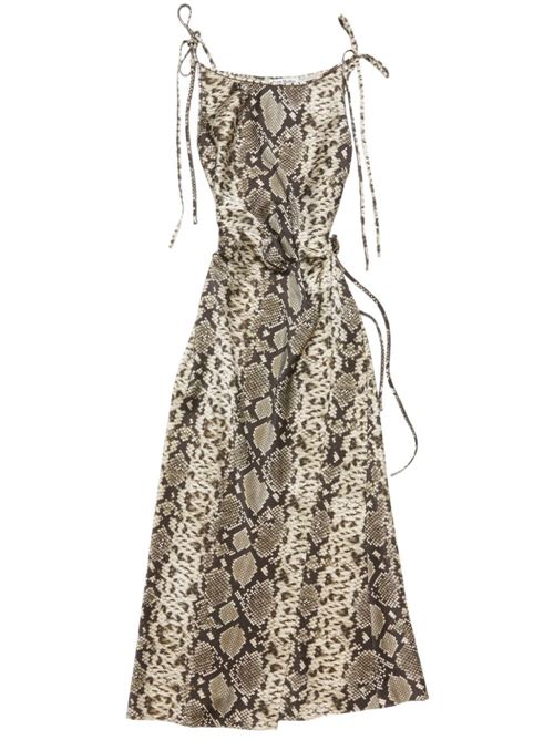 PRINTED LONG DRESS