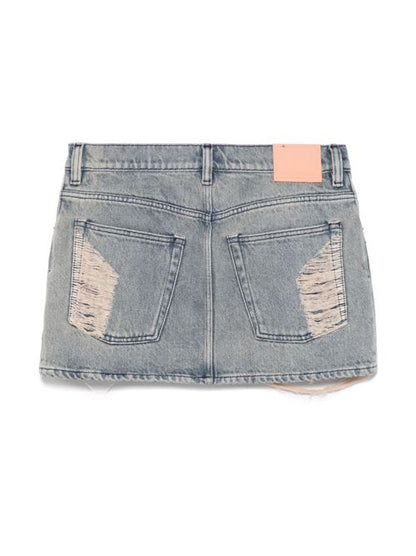 COTTON MINI SKIRT