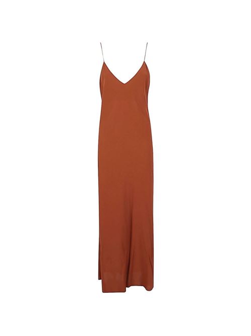 GEORGETTE LONG SLIP DRESS
