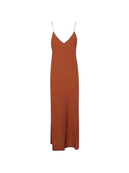GEORGETTE LONG SLIP DRESS