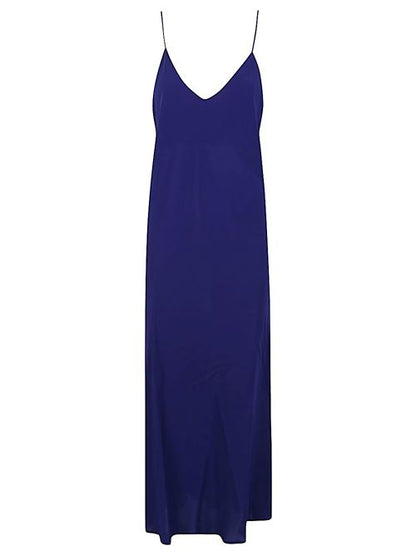 GEORGETTE LONG SLIP DRESS