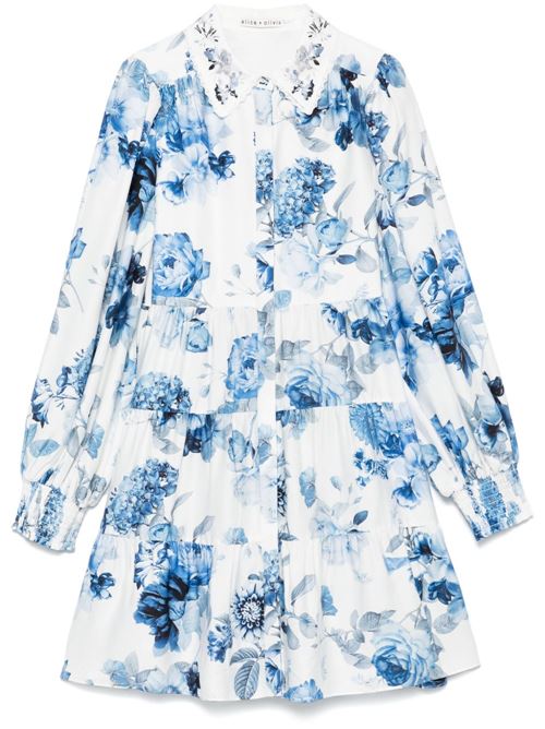 JUNIA PRINTED MINI DRESS