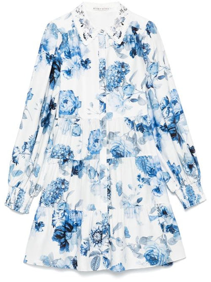 JUNIA PRINTED MINI DRESS