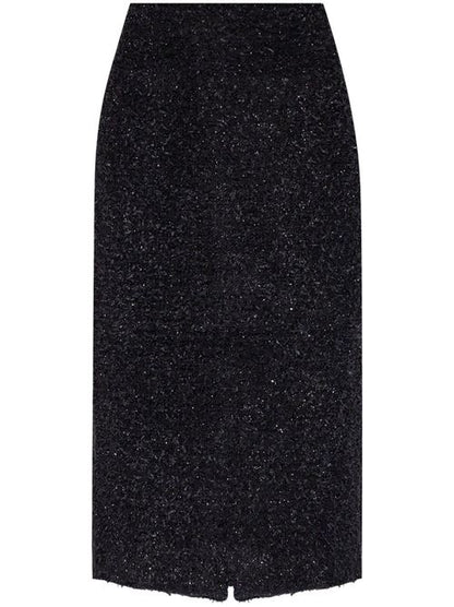TWEED MIDI SKIRT