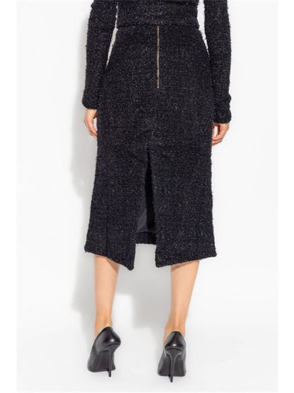 TWEED MIDI SKIRT