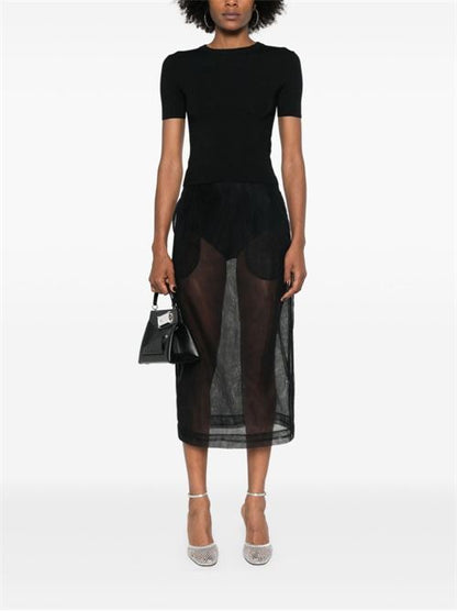 OPEN-KNIT WOOL TOP