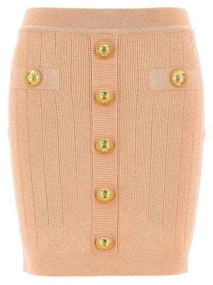 KNITTED MINI SKIRT