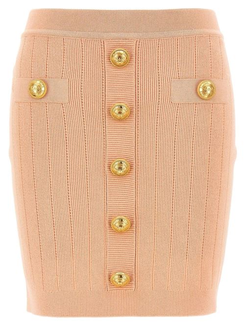 KNITTED MINI SKIRT
