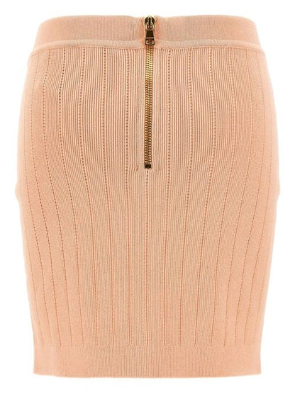 KNITTED MINI SKIRT
